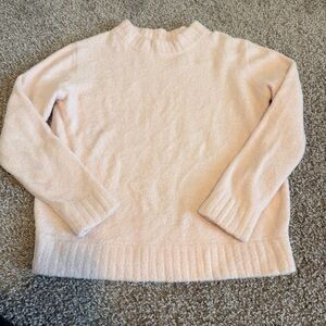 NWOT Spiritual gangster girls size small 10 light pink cozy Crewneck sweater